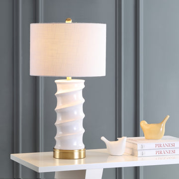 Taipei 28" Ceramic LED Table Lamp - JONATHAN Y
